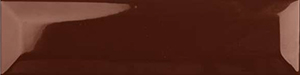 BEVELLED RED BROWN